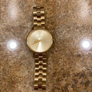 Gold Nixon The Kensington Watch